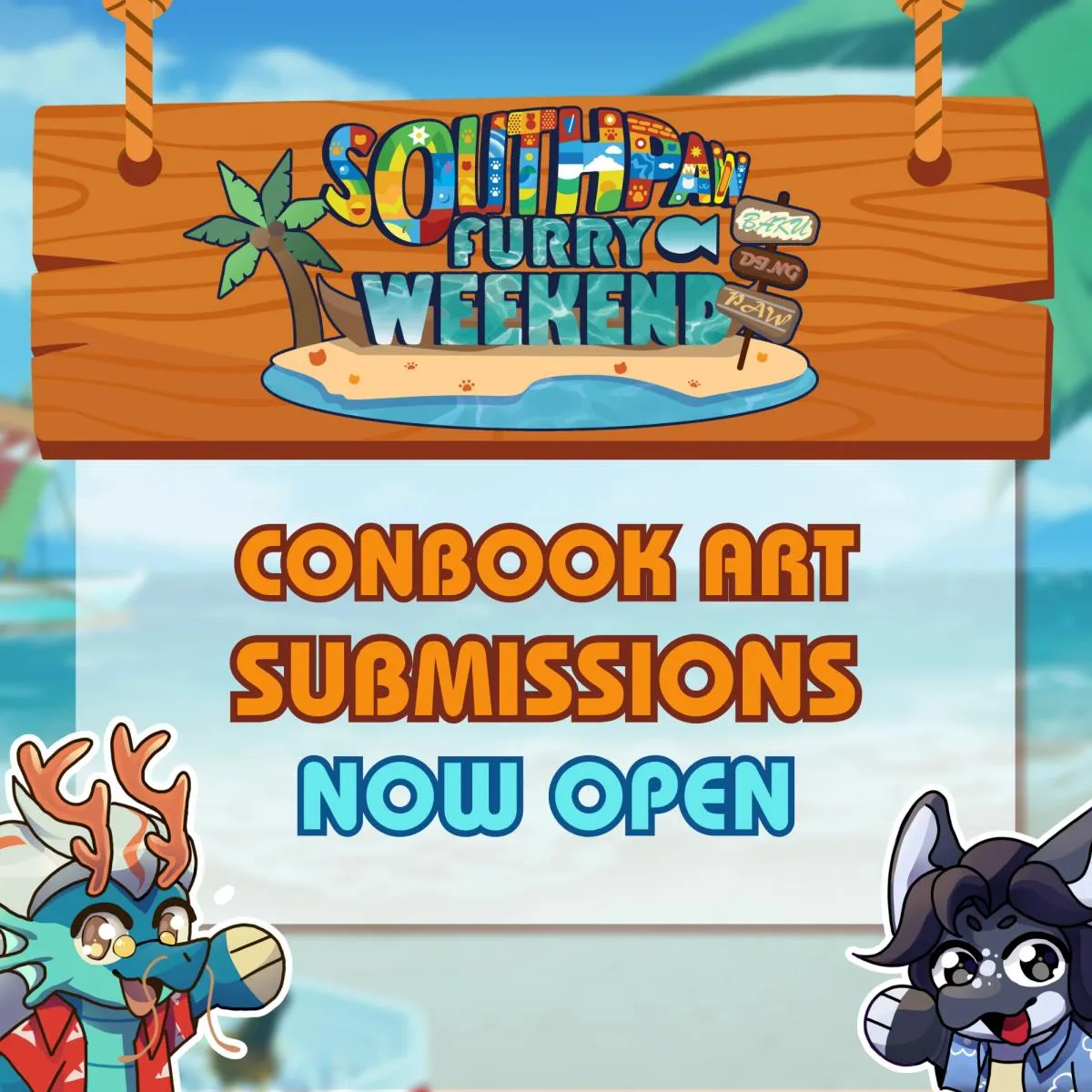 Southpaw Furry Weekend Con Book Art Submissions are Now Open!