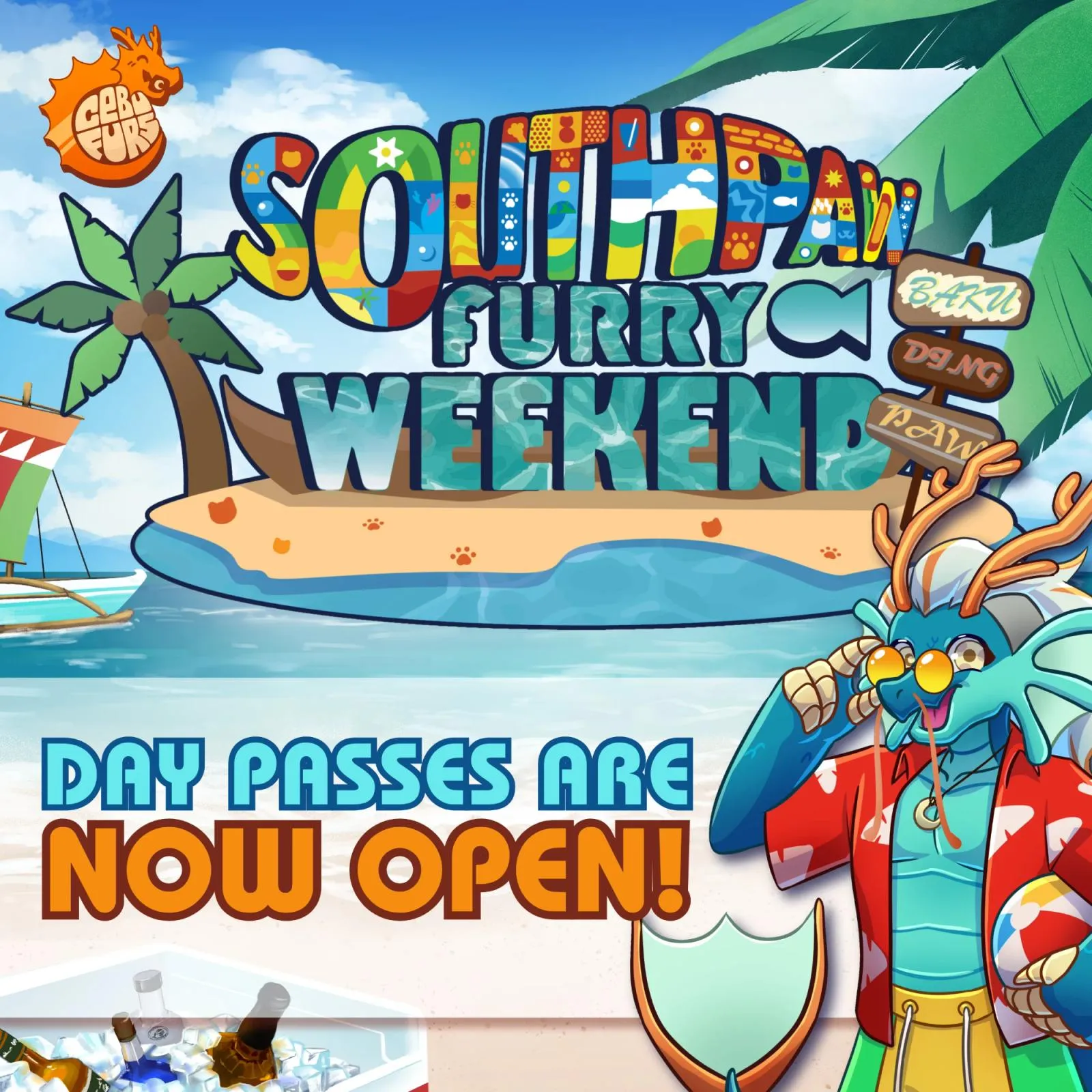 Day Passes for Southpaw Furry Weekend 2026!
